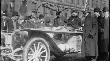 1908: la corsa in auto intorno al mondo da New York a Parigi